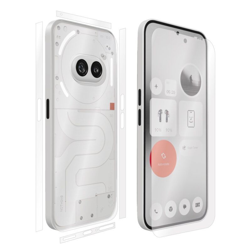 Nothing Phone (2a) (2024, 6.7″) - Clear Skin