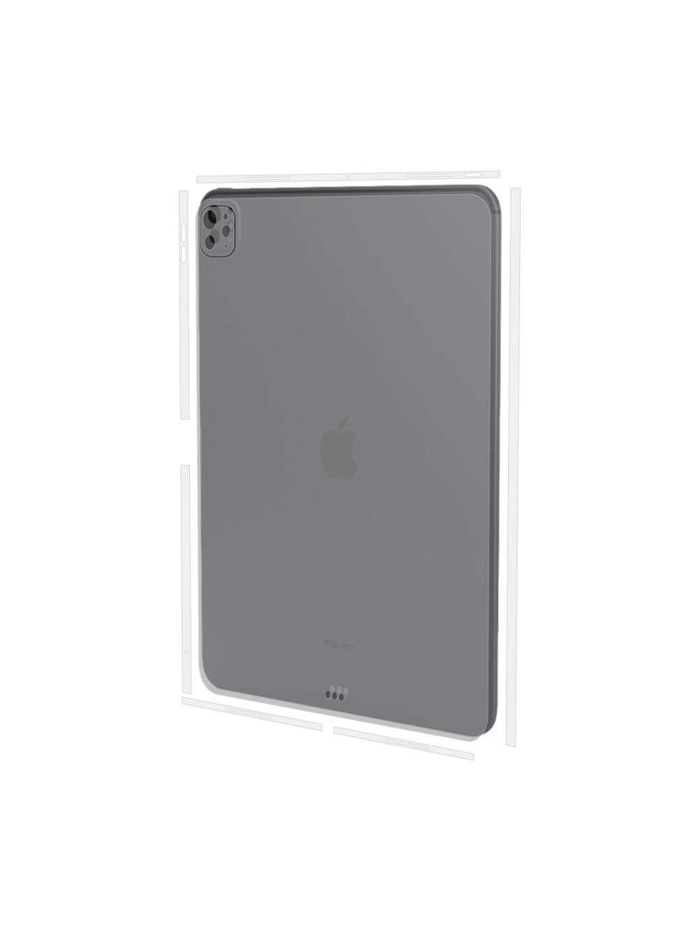 Apple iPad Pro 13-inch (2024, M4) - Skin Transparent