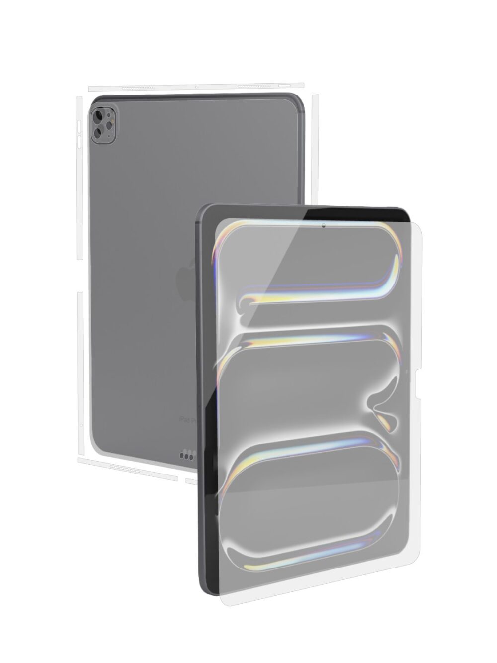 Apple iPad Pro 13-inch (2024, M4) - Skin Transparent