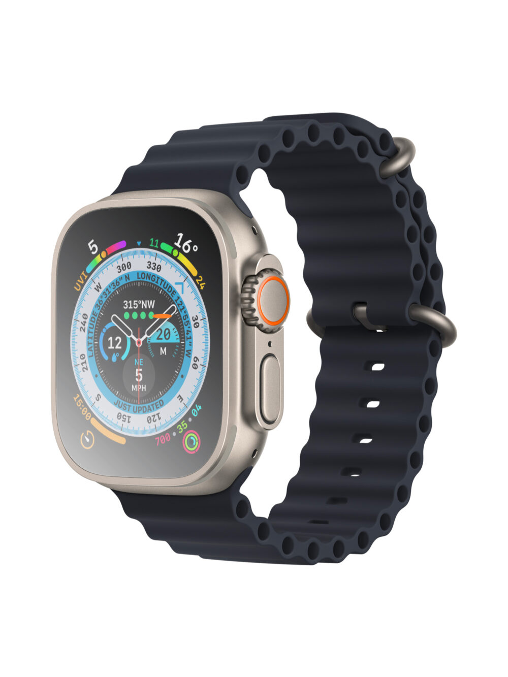 Apple Watch Ultra 2 (49mm, 2023) - Folie Protecție Ecran (Pachet de 2) - Matte