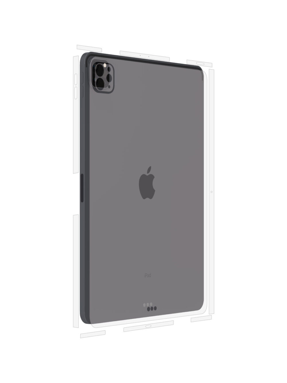 Apple iPad Pro M2 (2022, 11-inch) - Skin Transparent