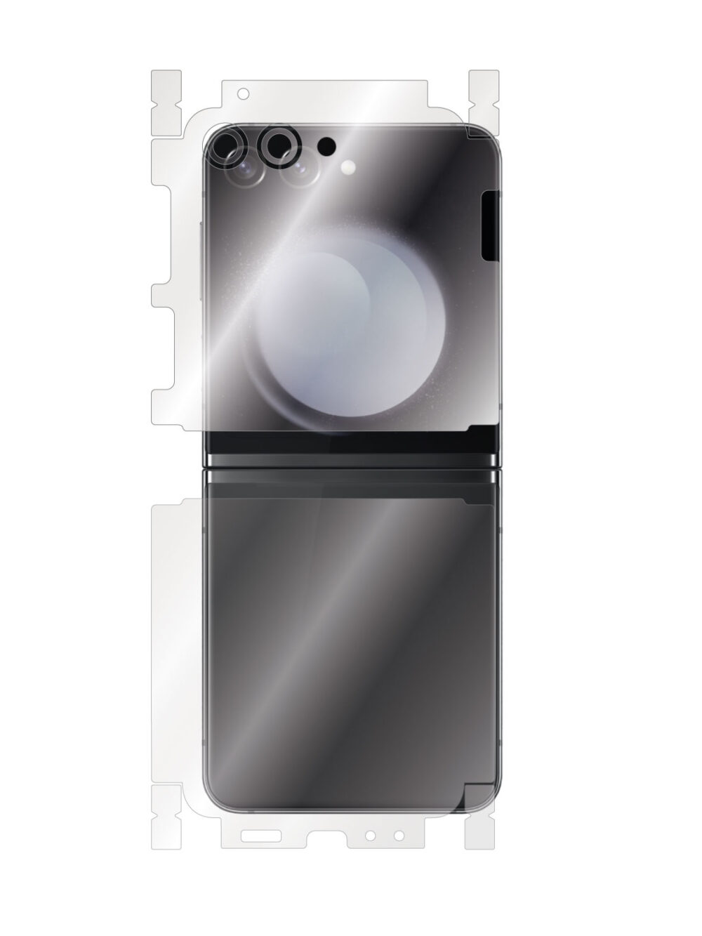 Samsung Galaxy Z Flip5 (6.7″, 2023) - Skin Transparent