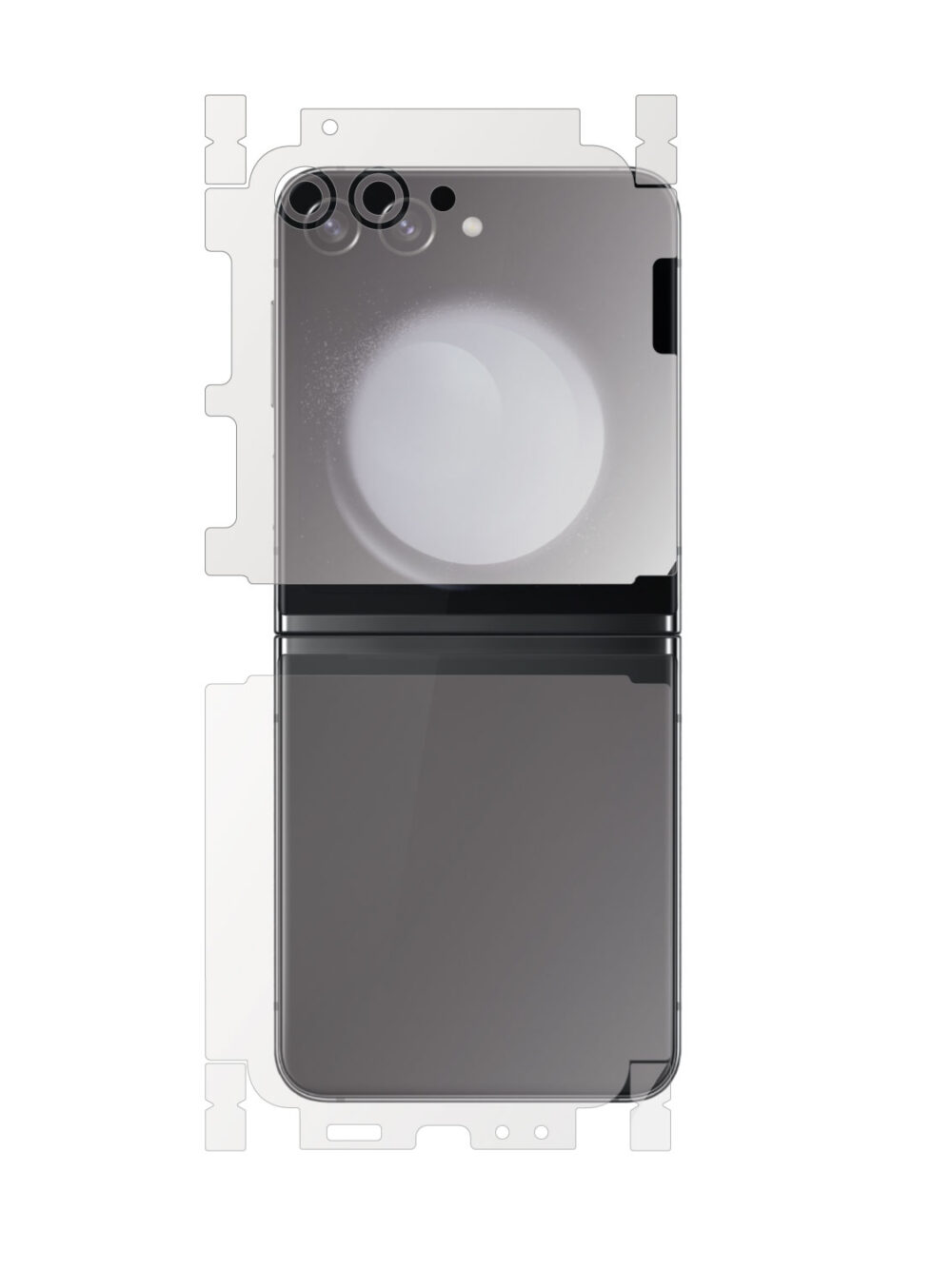 Samsung Galaxy Z Flip5 (6.7″, 2023) - Skin Transparent