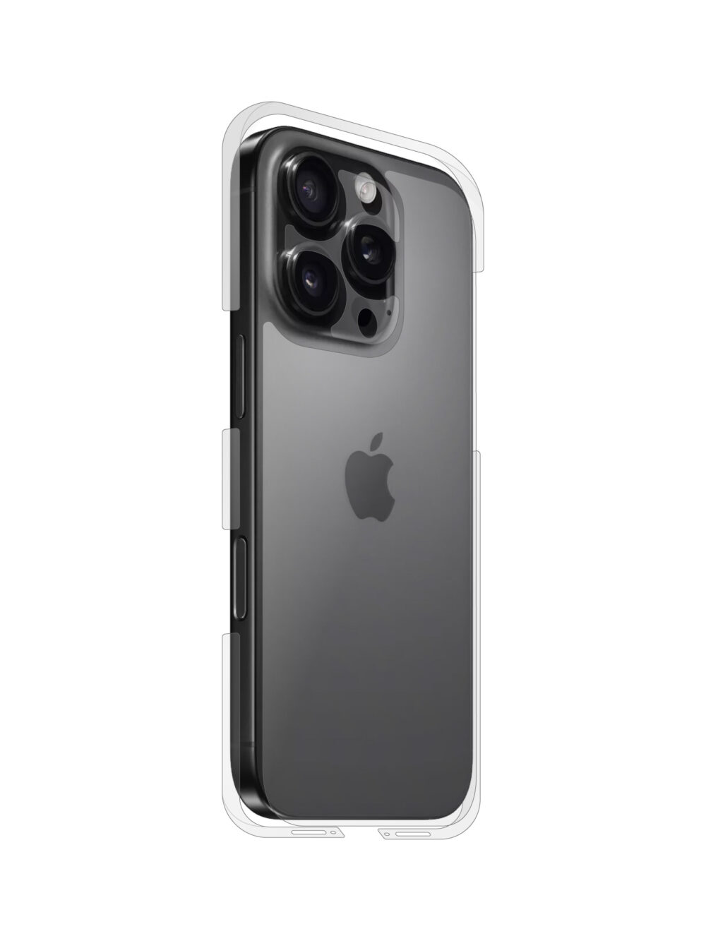 Apple iPhone 16 Pro (6.3″, 2024) - Skin Transparent