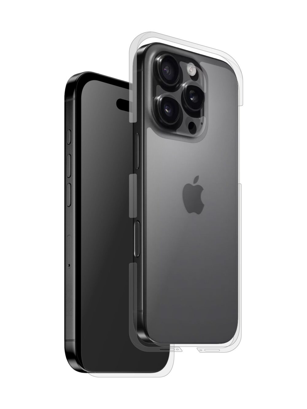 Apple iPhone 16 Pro (6.3″, 2024) - Skin Transparent