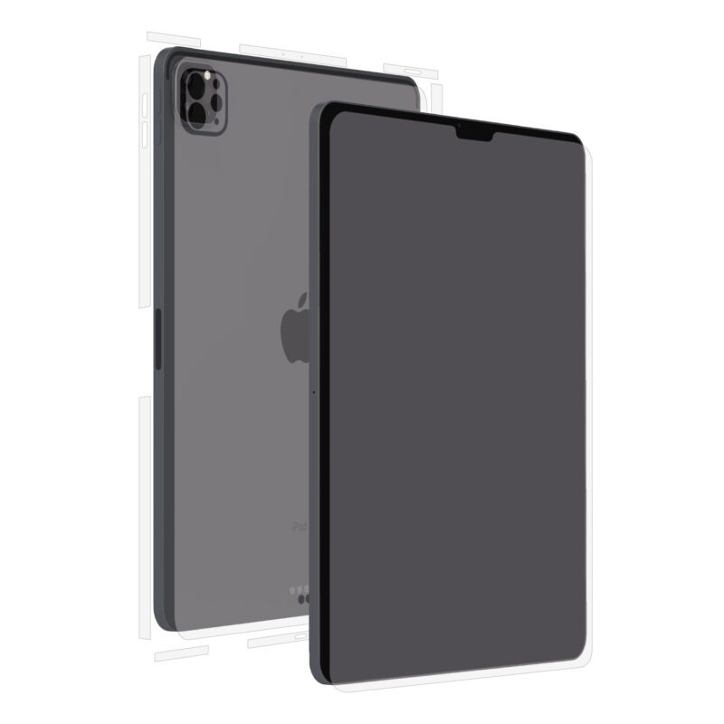 Apple iPad Pro M2 (2022, 12.9″) - Skin Transparent