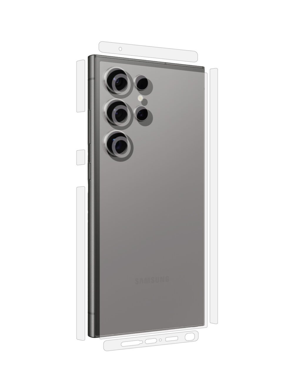 Samsung Galaxy S24 Ultra (6.8″, 2024) - Skin Transparent