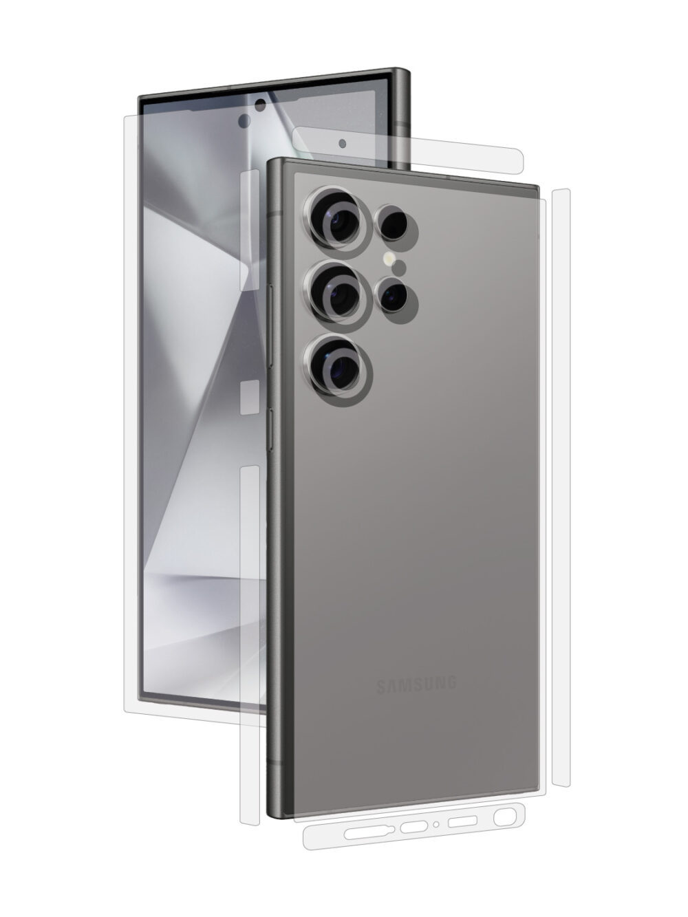 Samsung Galaxy S24 Ultra (6.8″, 2024) - Skin Transparent