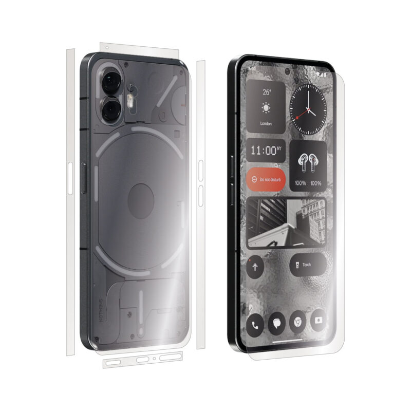 Nothing Phone (2) (2023, 6.7″) - Clear Skin