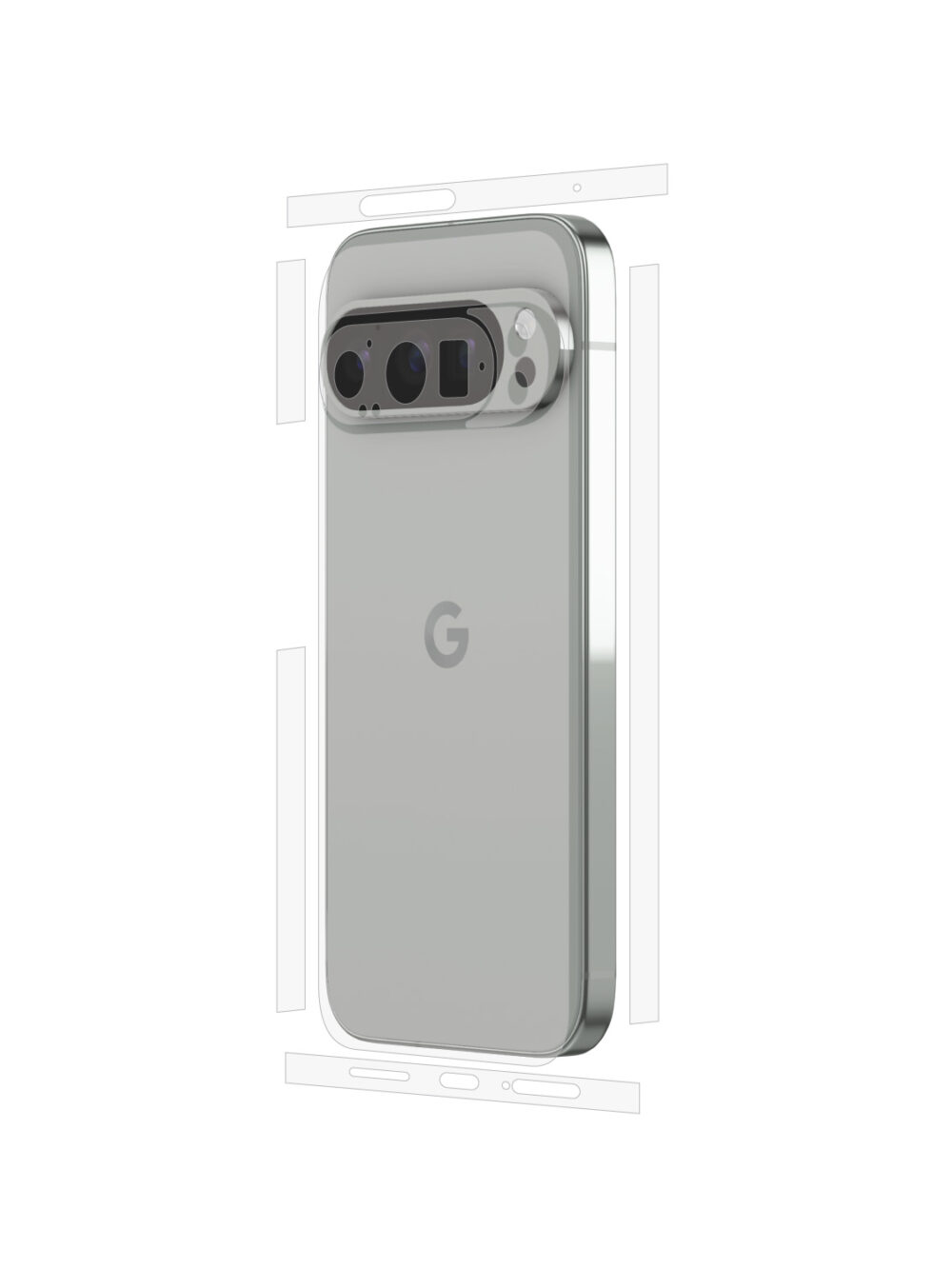 Google Pixel 9 Pro (6.3", 2024) - Skin Transparent