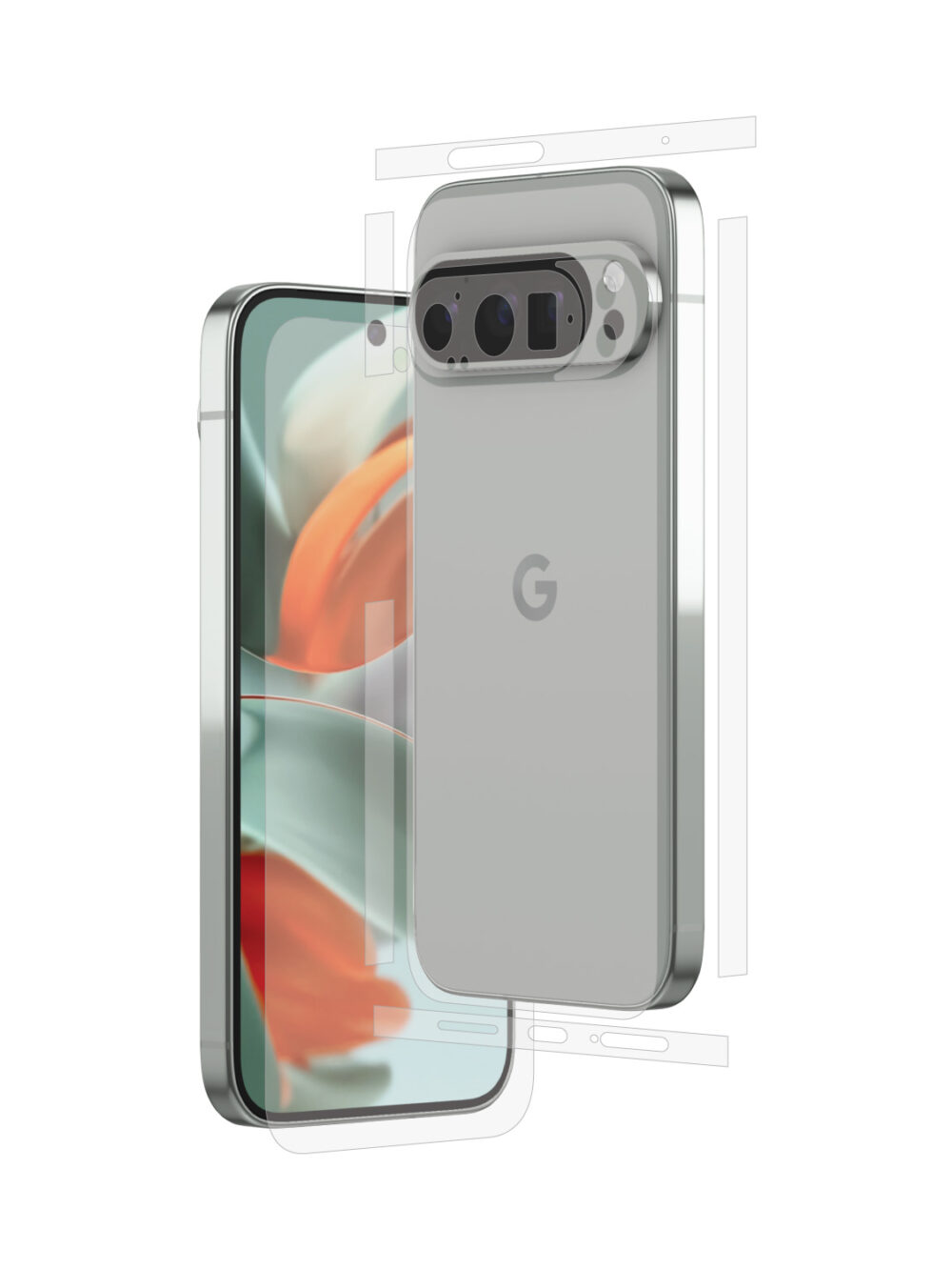 Google Pixel 9 Pro (6.3", 2024) - Skin Transparent