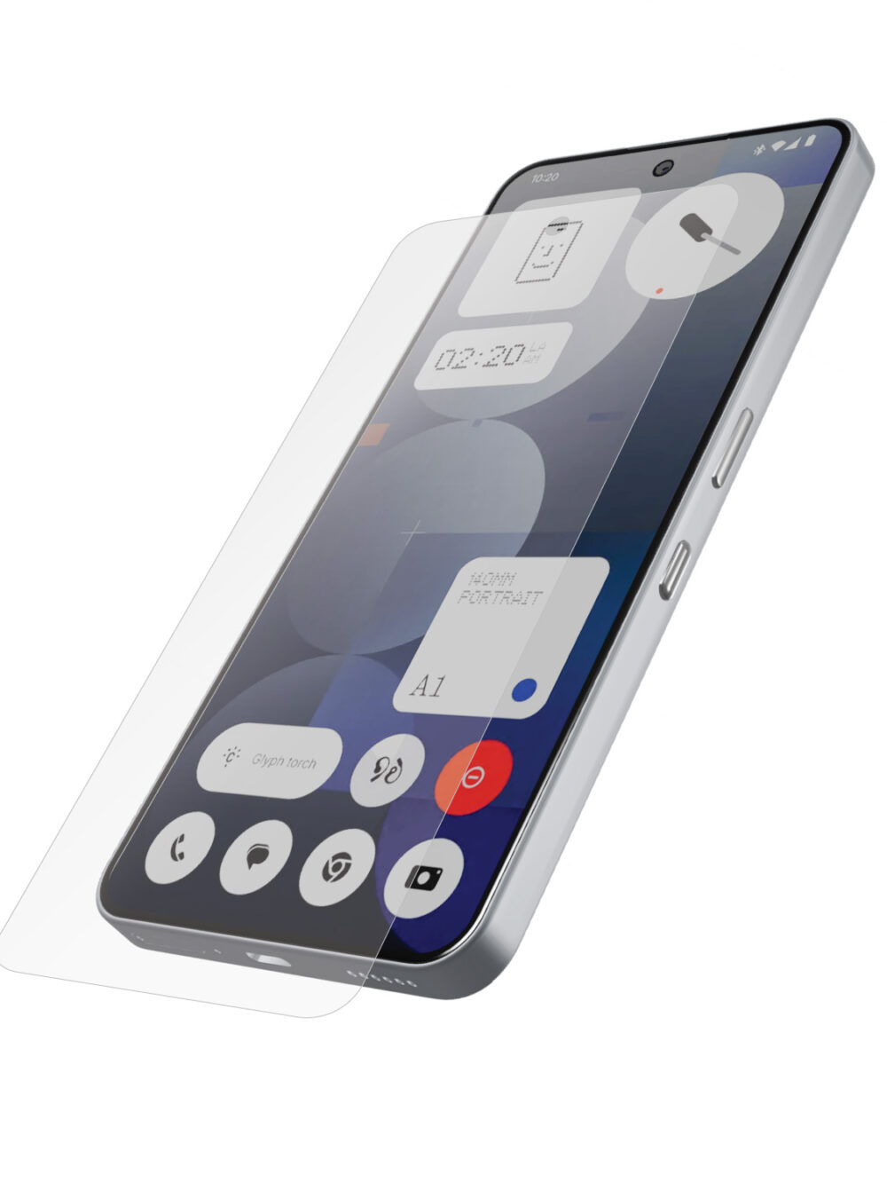 Nothing Phone (3a) (6.77", 2025) - Folie Protecție Ecran (Pachet de 2) - Matte