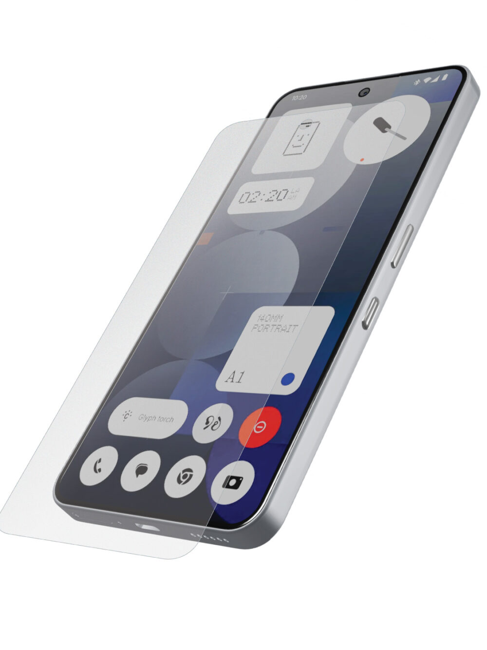 Nothing Phone (3a) (6.77", 2025) - Ultra Matte Folie Protecție Ecran (Pachet de 2)