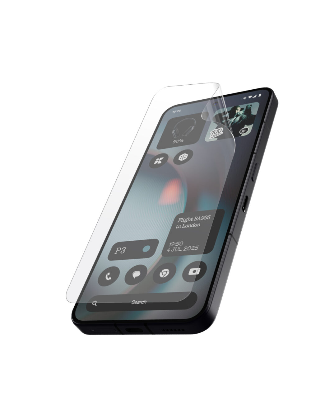 Nothing Phone (3) (6.67", 2025) - Folie Protecție Ecran (Pachet de 2) - Gloss