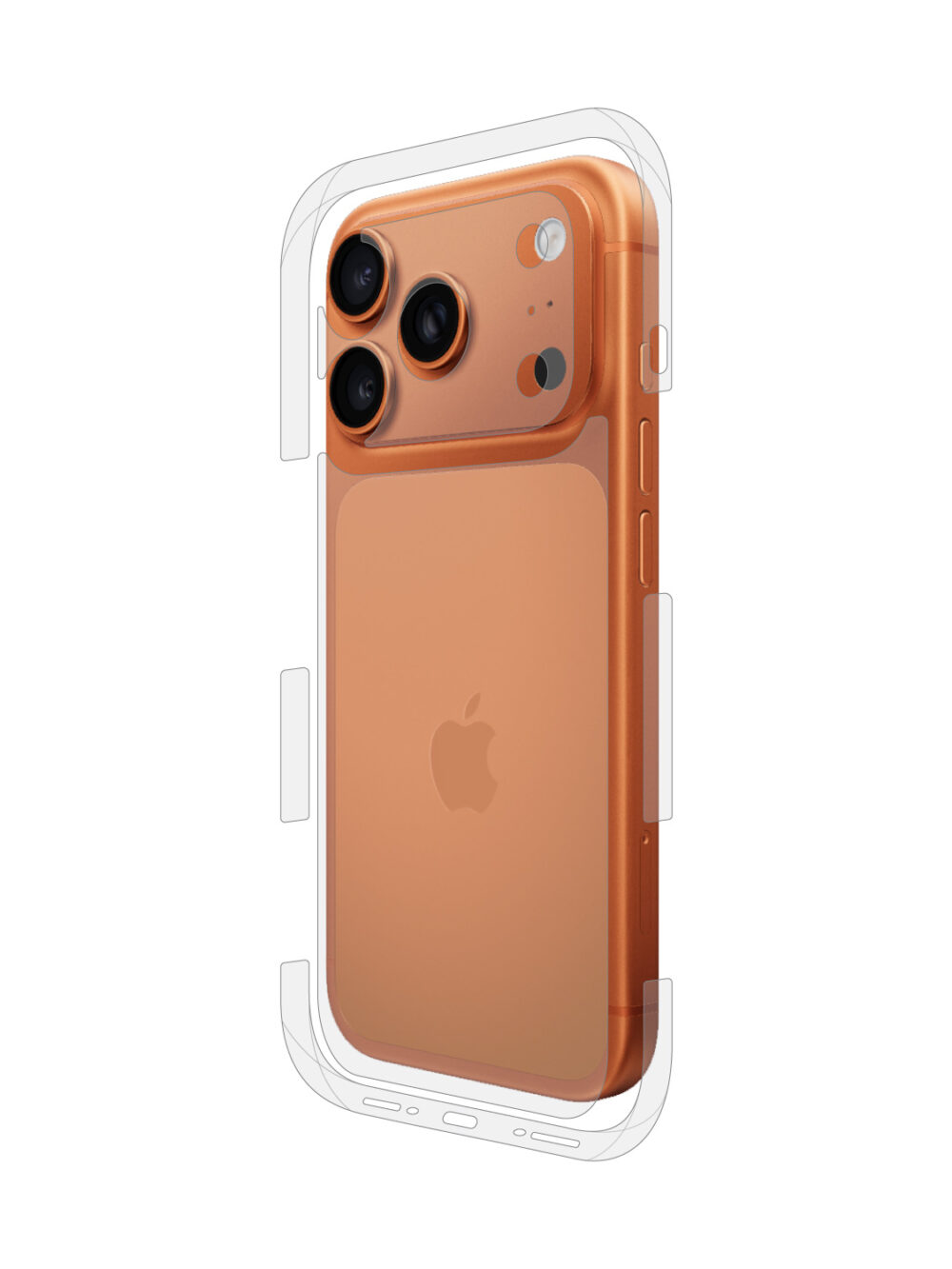 Apple iPhone 17 Pro (6.3″, 2025) - Skin Transparent